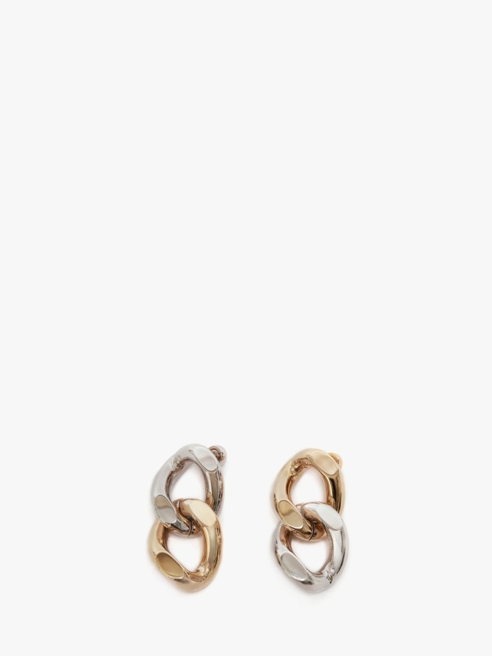 CHAIN LINK DROP EARRINGS - 1