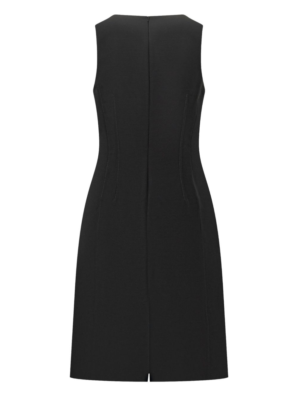 corseted midi dress - 2