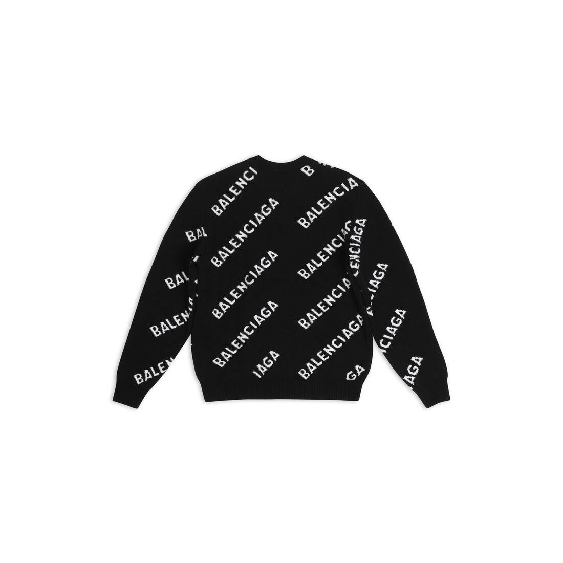 Balenciaga all over print sweater best sale