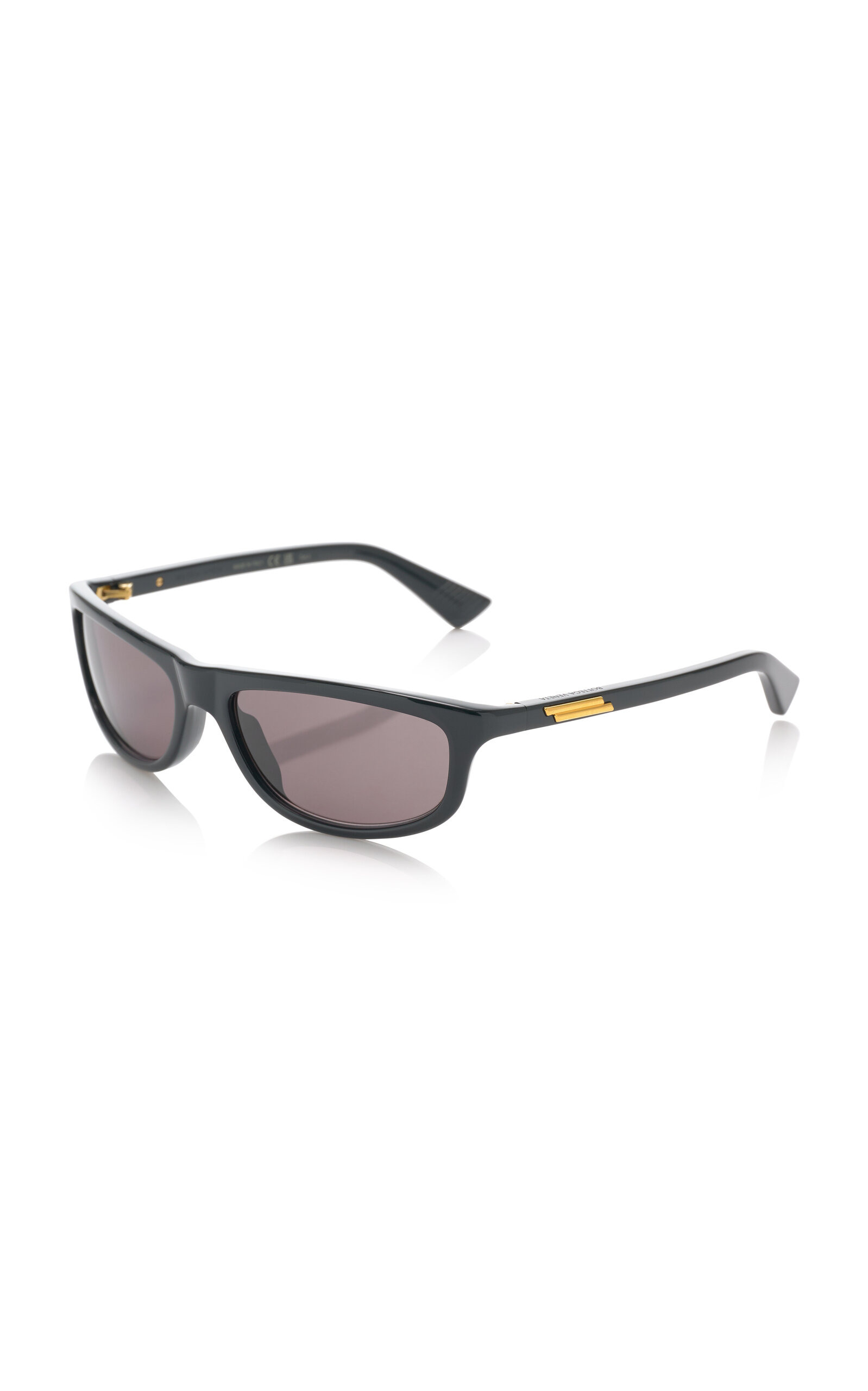 Slim Square-Frame Acetate Sunglasses black - 3