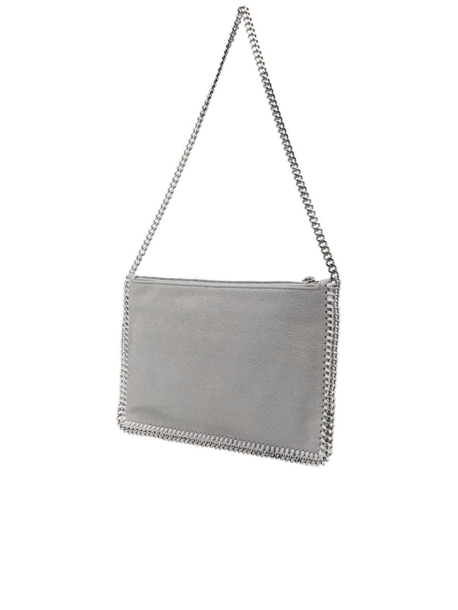 Cracked Effect Faux Suede Clutch - 3