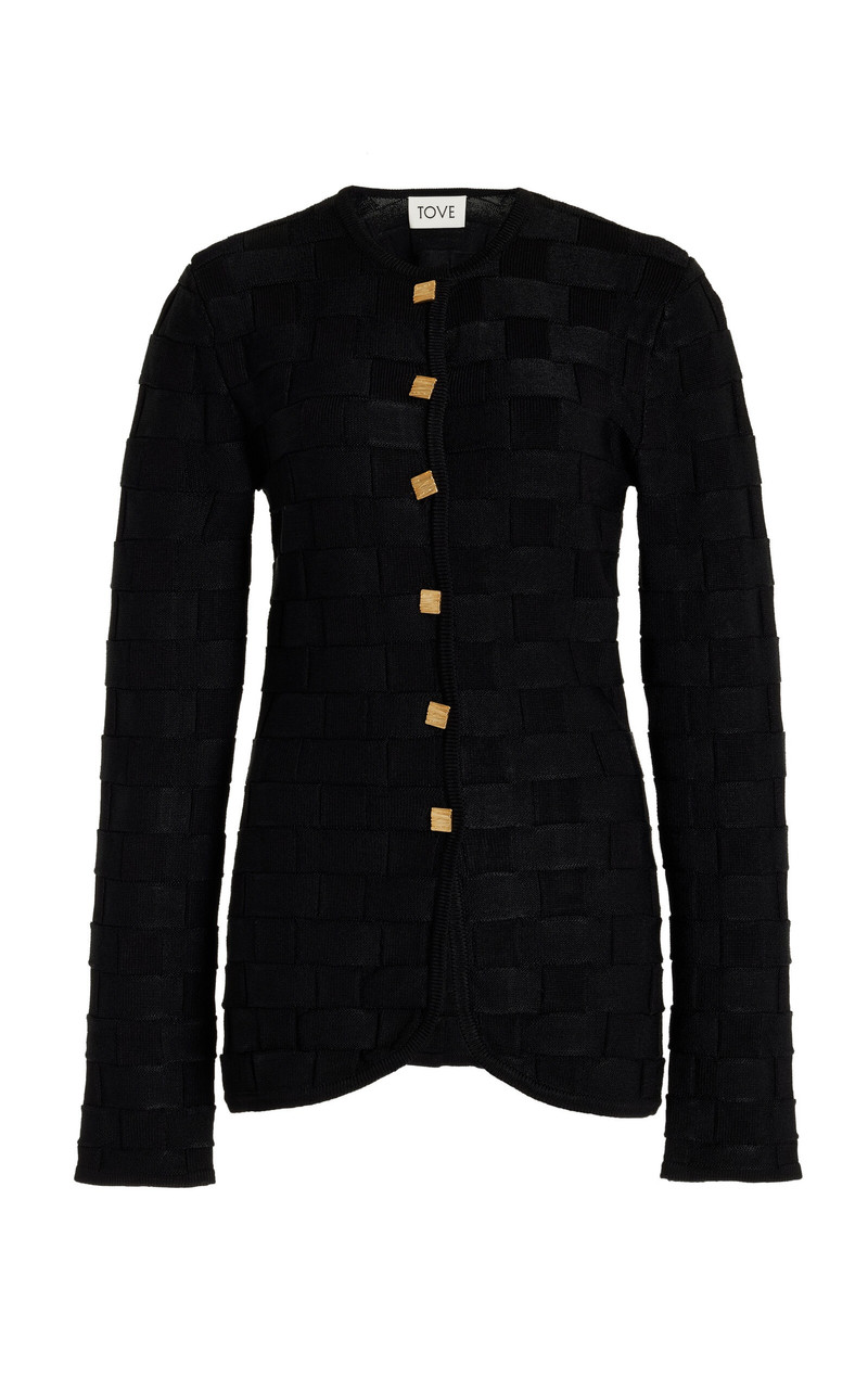 Uma Knit Jacket black - 1