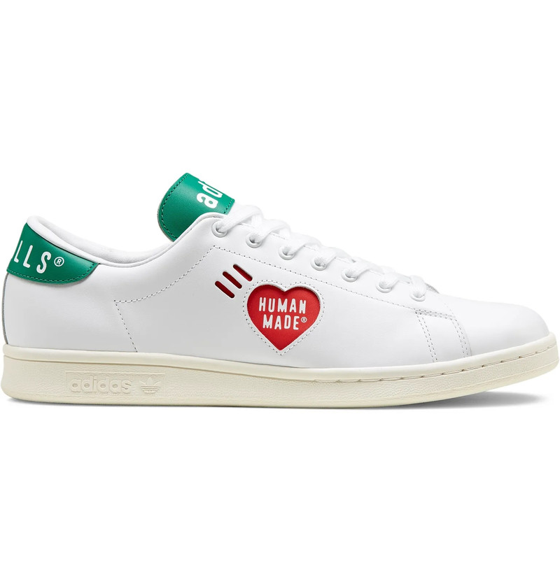 + Human Made Stan Smith Logo-Print Leather Sneakers - 1