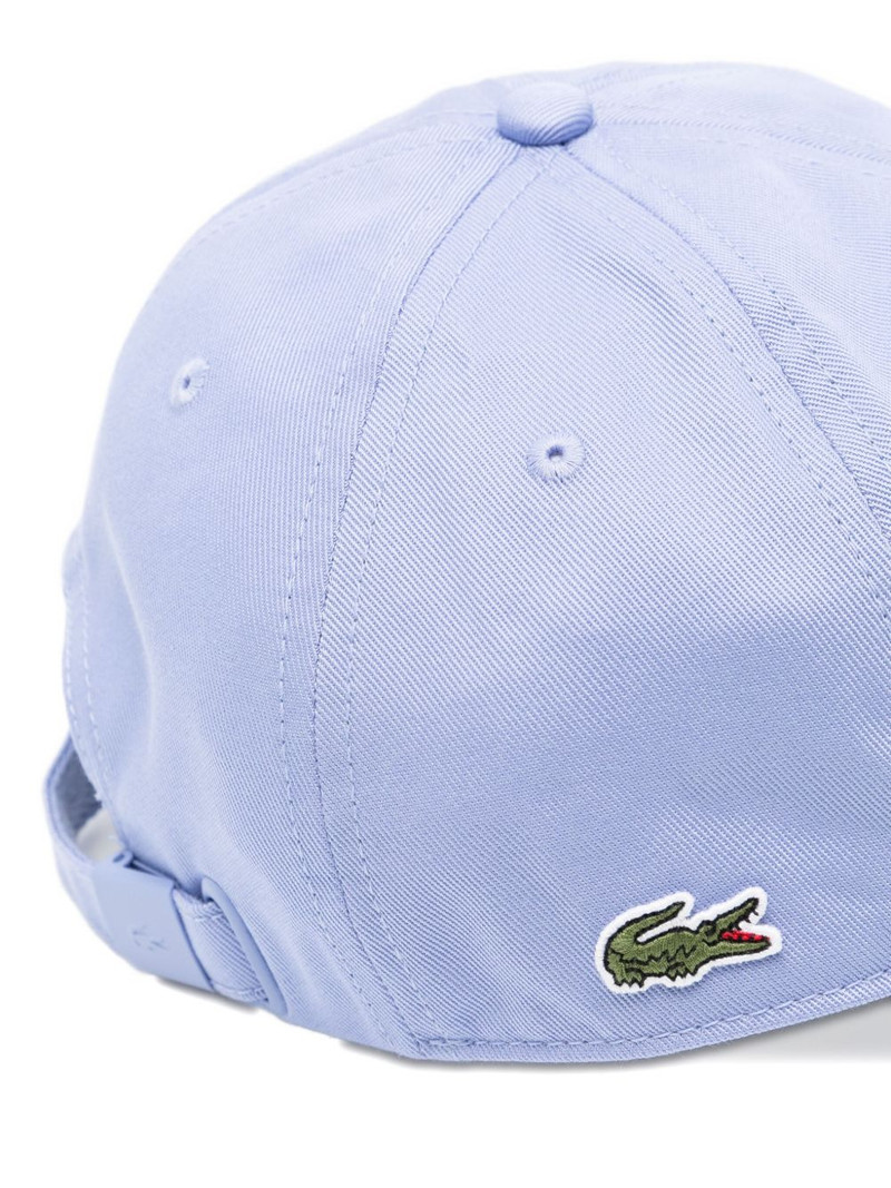 LACOSTE cotton twill cap outlook