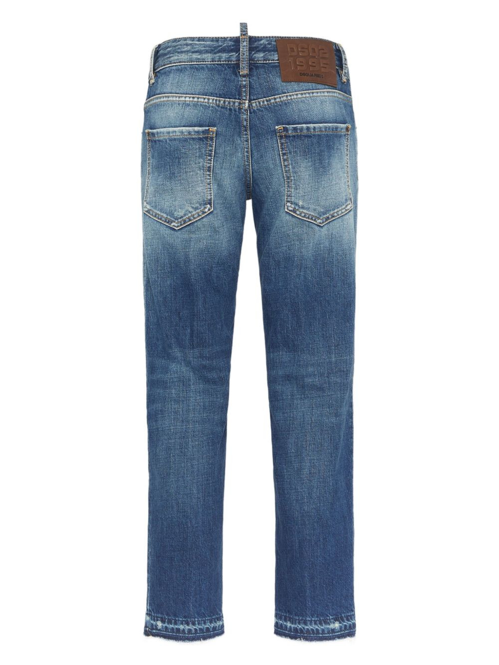 distressed-effect jeans - 2