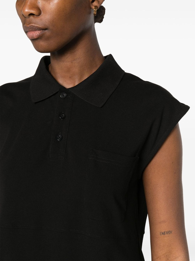 Upside Down polo shirt dress 5
