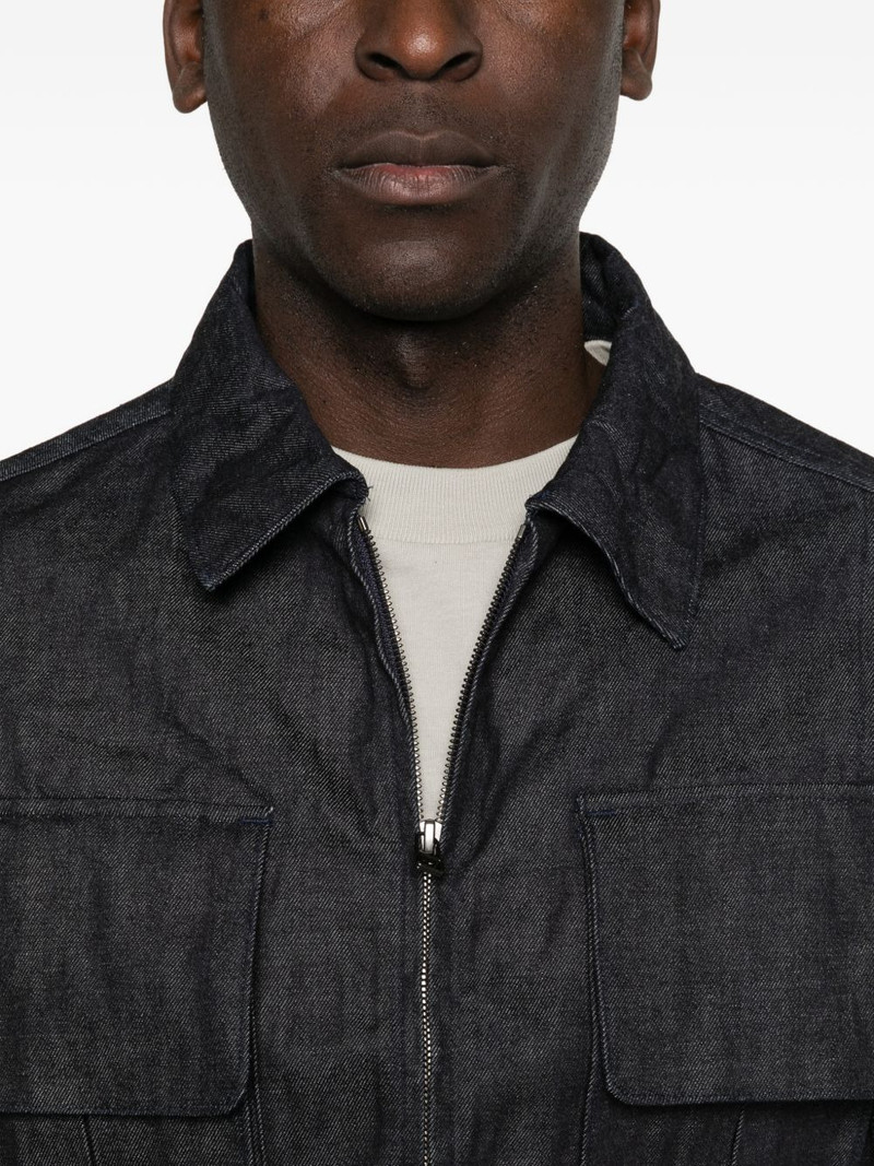 flap-pocket denim jacket 5