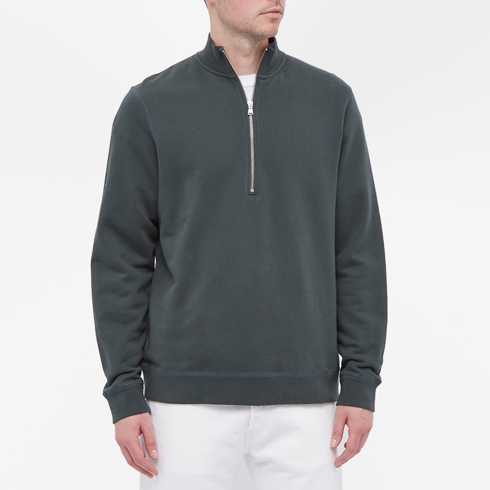 Sunspel Quarter Zip Knit - 3