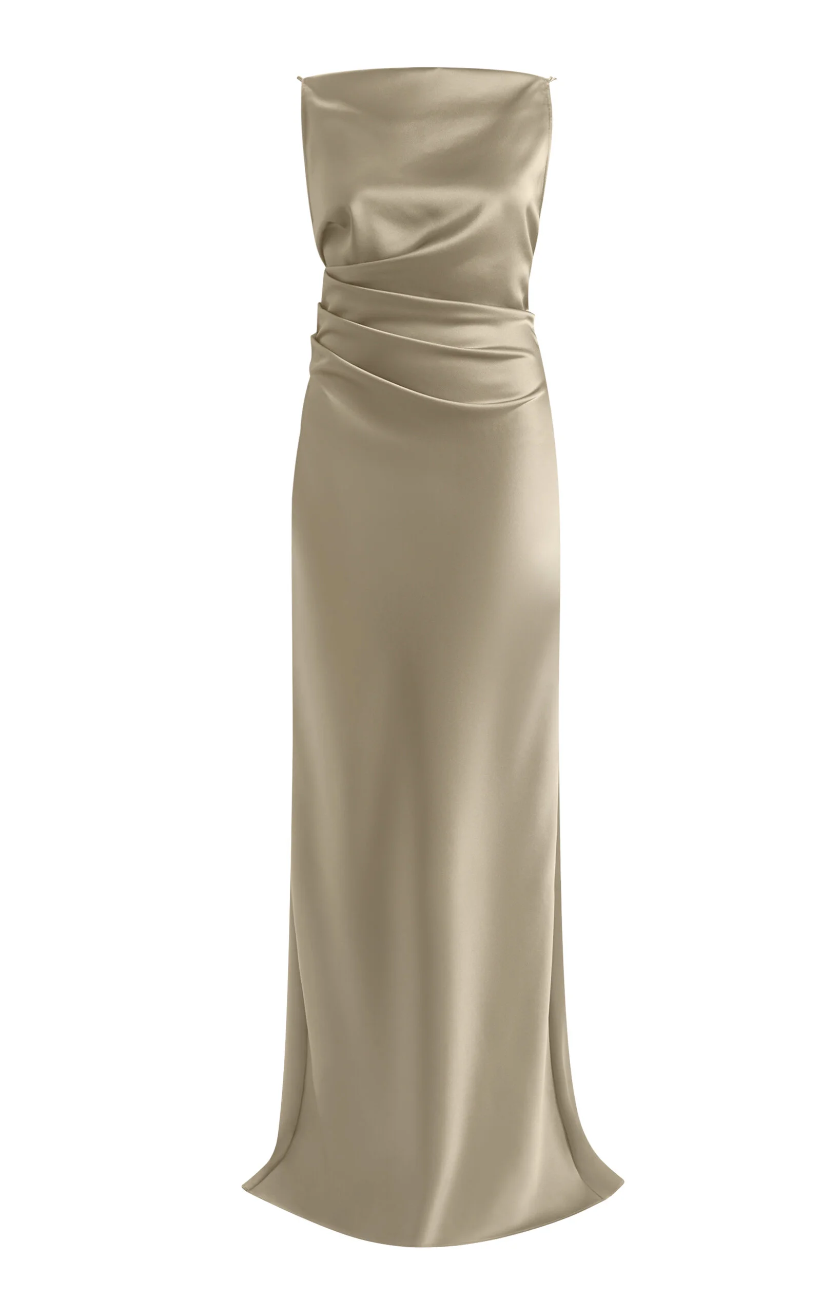 Spaghetti Strap Low Back Dress - 1