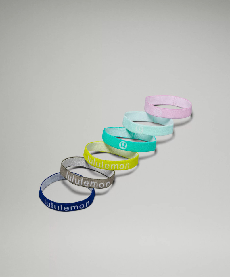 Flat Hair Elastics *6 Pack 1