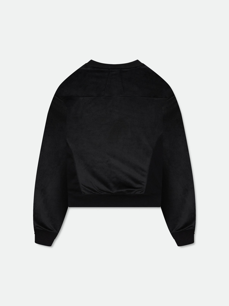 Rhude VELOUR CLASSIQUE CREWNECK outlook