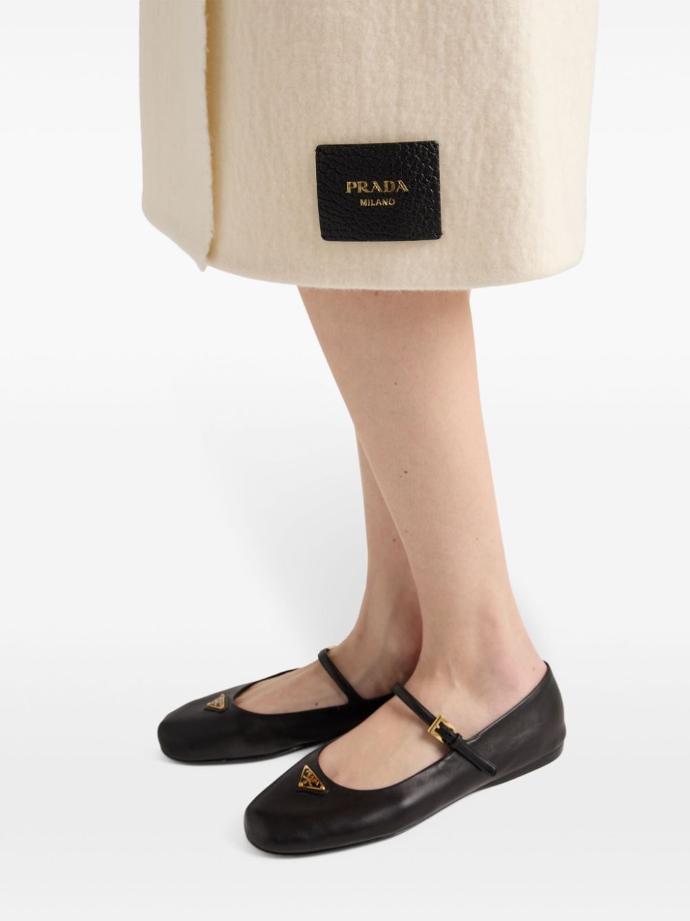 twill midi skirt - 5