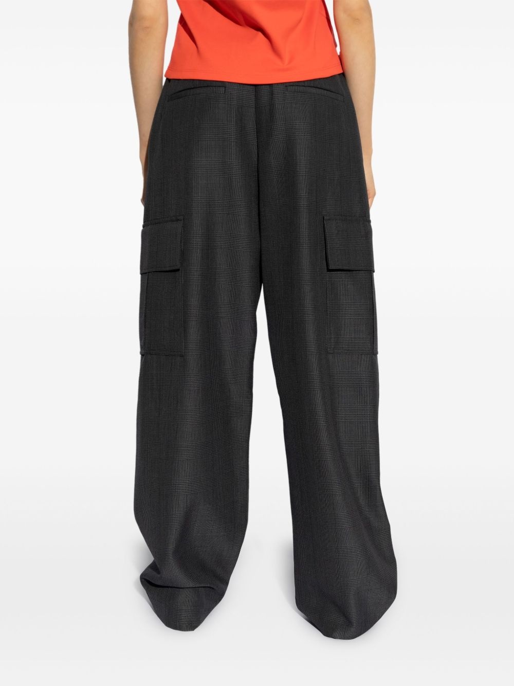 wide-leg trousers - 4
