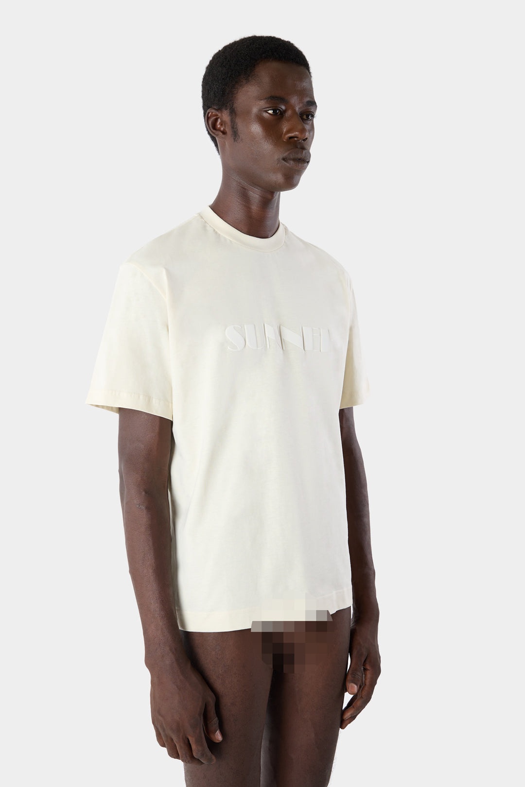 BIG LOGO T-SHIRT / beige - 5