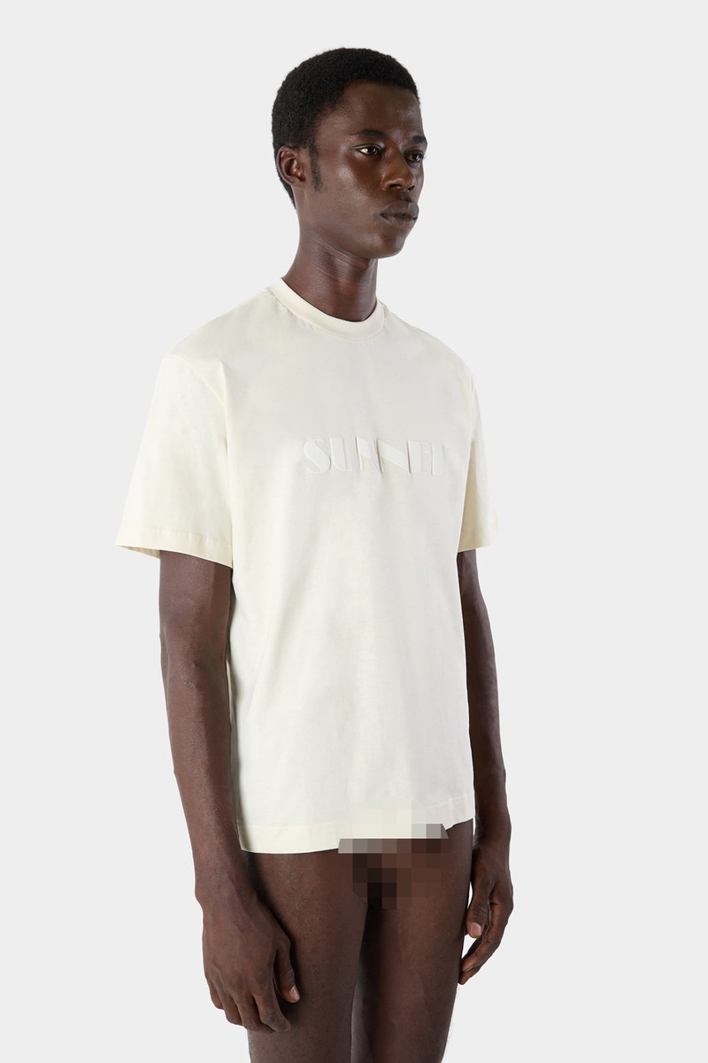 BIG LOGO T-SHIRT / beige 5