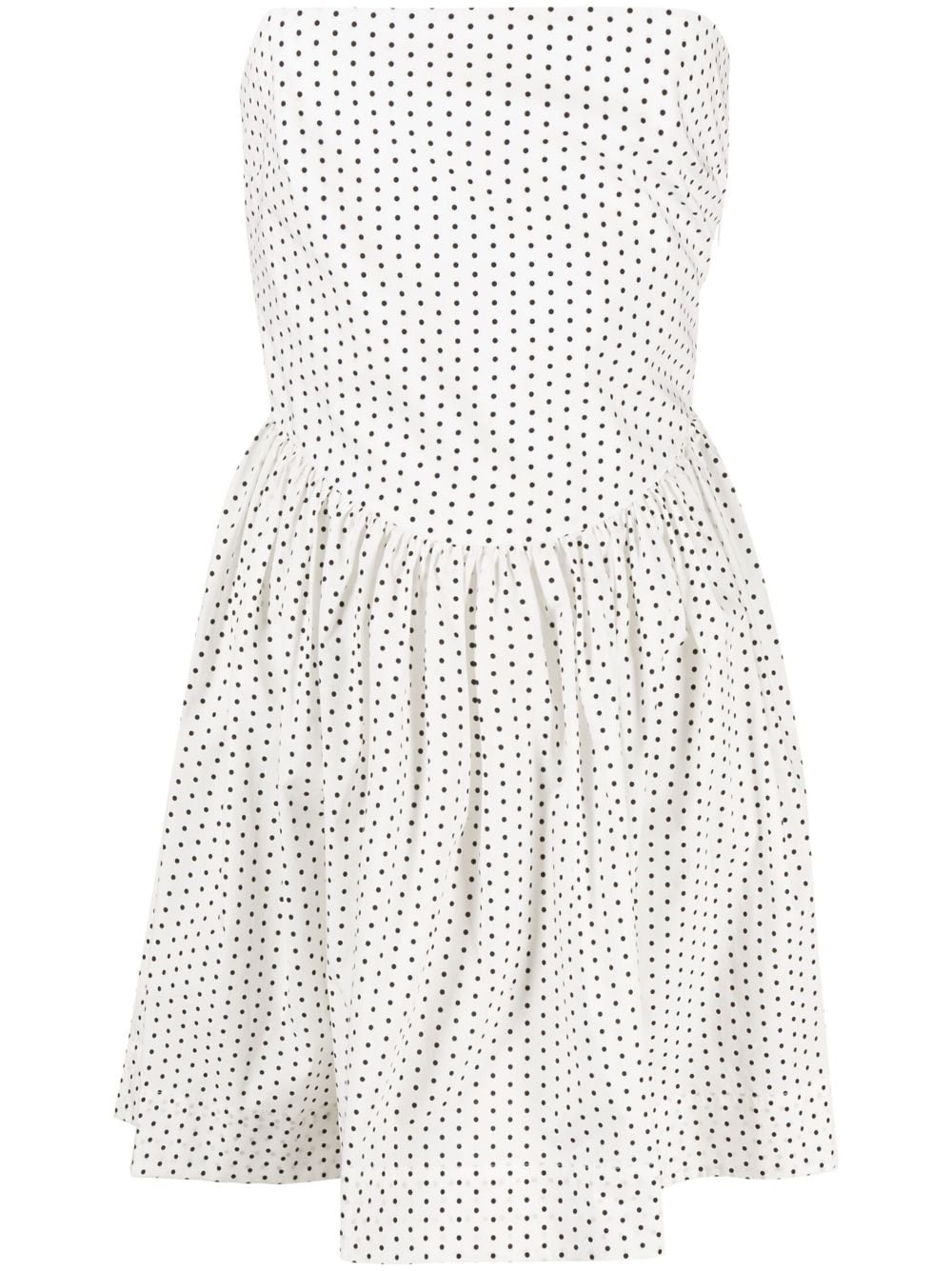 Hannah polka dot-print minidress - 1