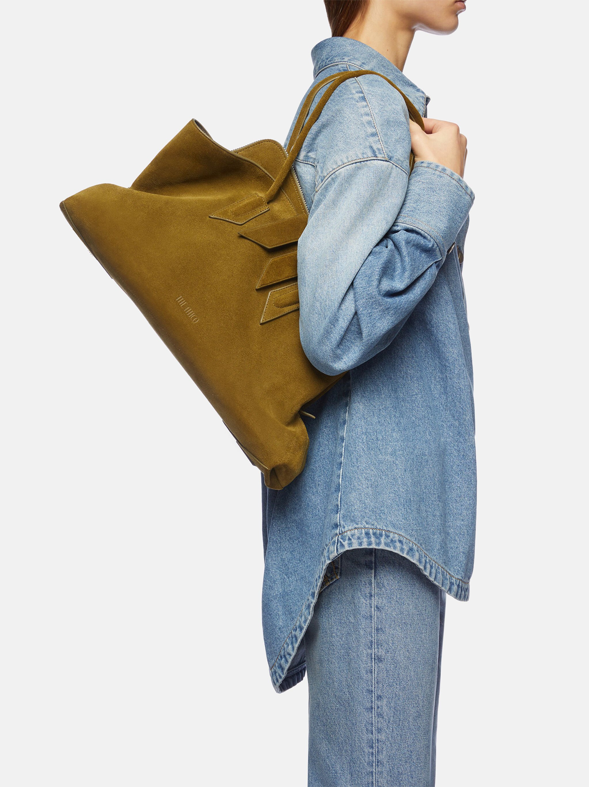 ''LA PASSEGGIATA MEDIUM'' KHAKI TOP HANDLE - 2