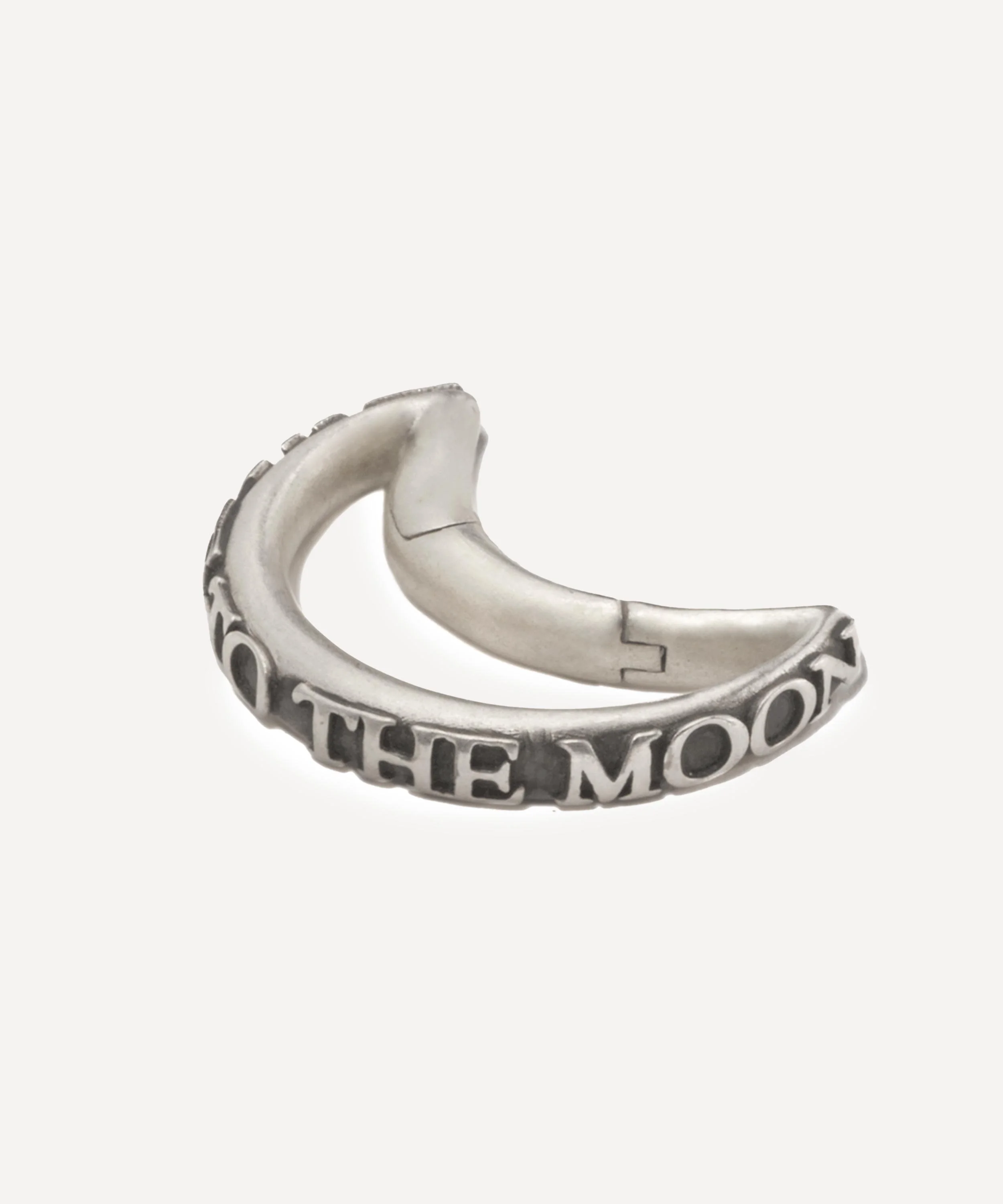 Sterling Silver Fly Me To The Moonlock Clasp - 1