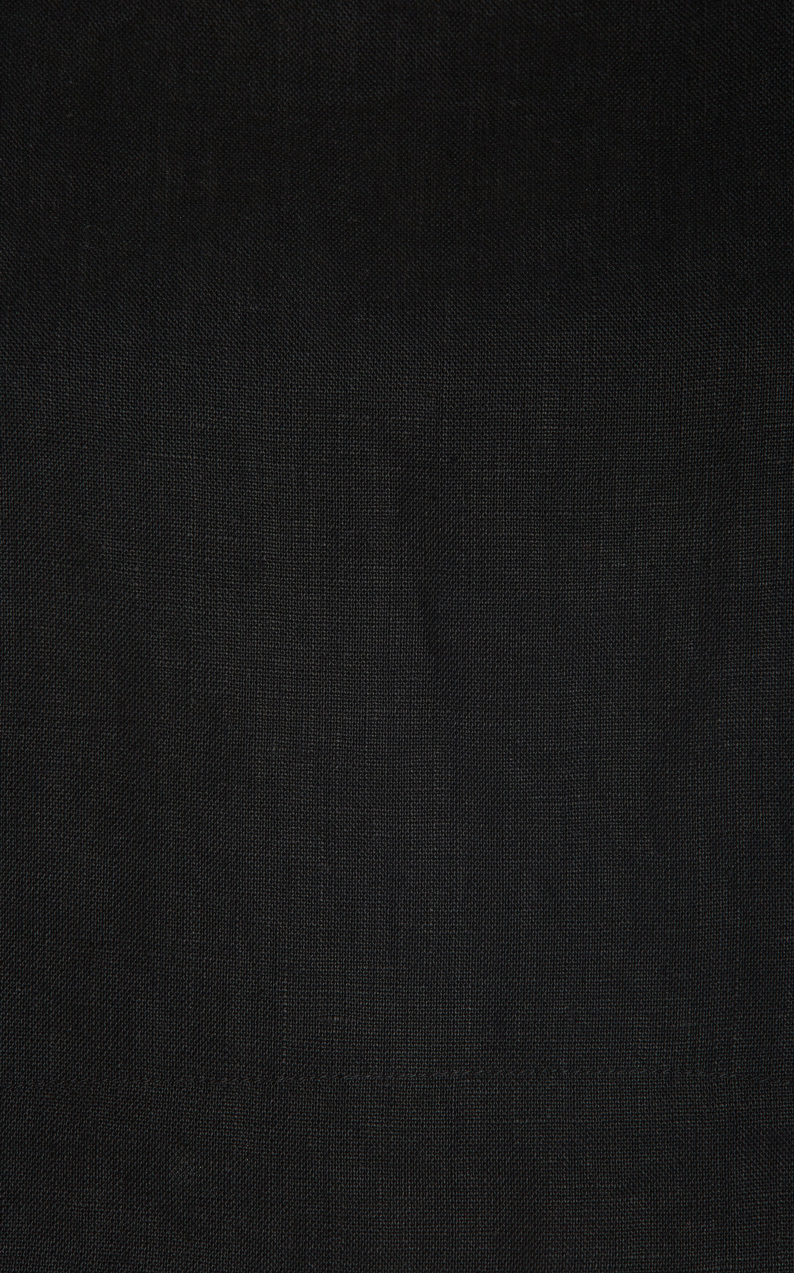 Exclusive Martina Linen Crop Top black - 5