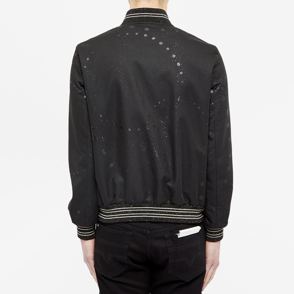 Saint Laurent Galaxy Print Teddy Jacket - 5