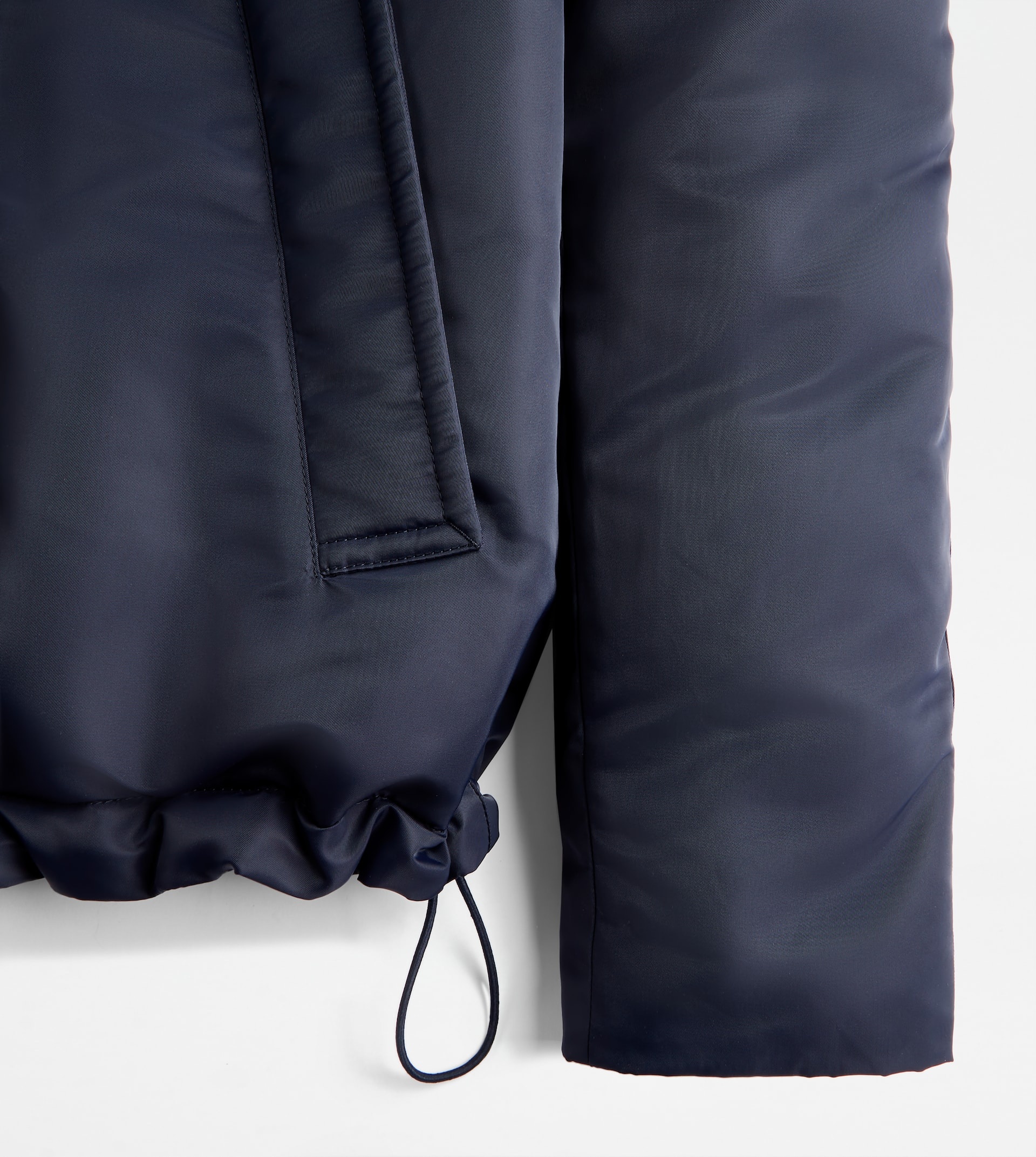 HOODED DOWN JACKET - BLUE - 10