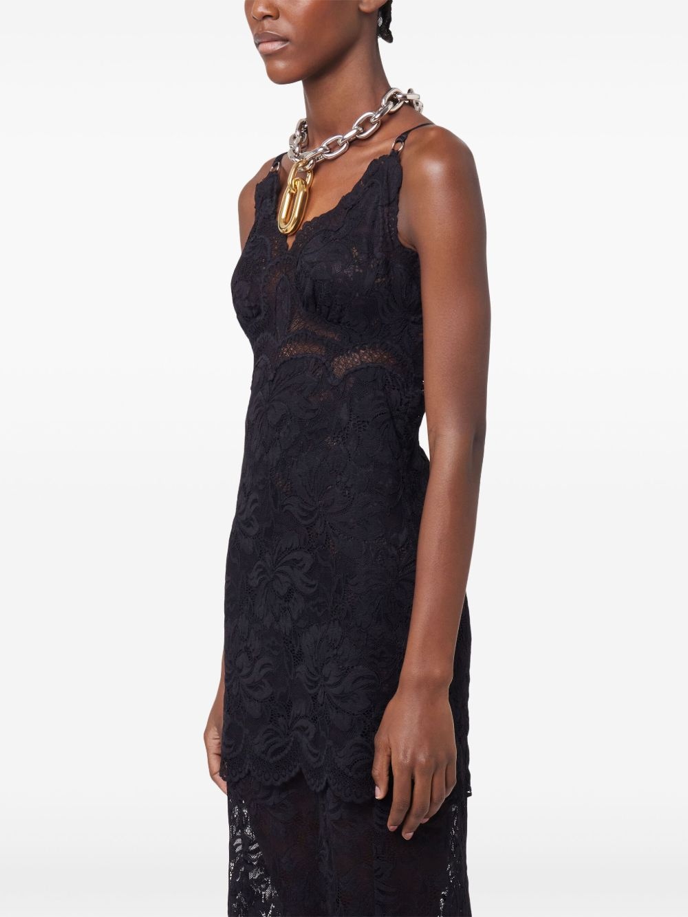 lace maxi dress - 4