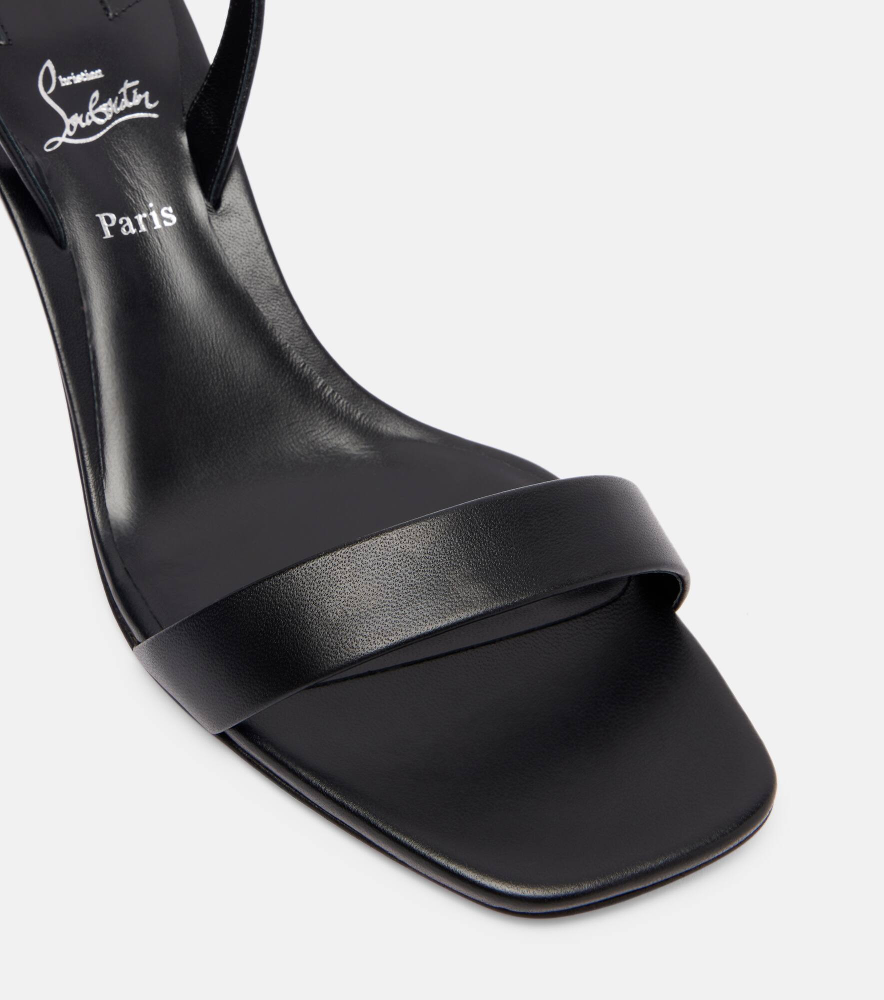 O Condora 55 leather slingback sandals - 5