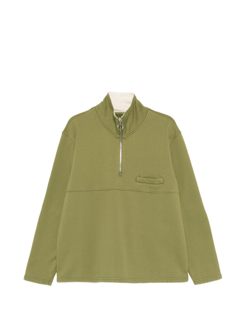 half-zip sweatshirt 1