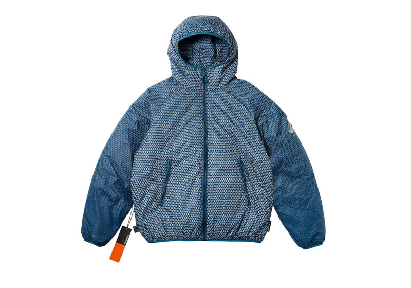 HEXAGON PERTEX QUILTED JACKET BLUE - 1