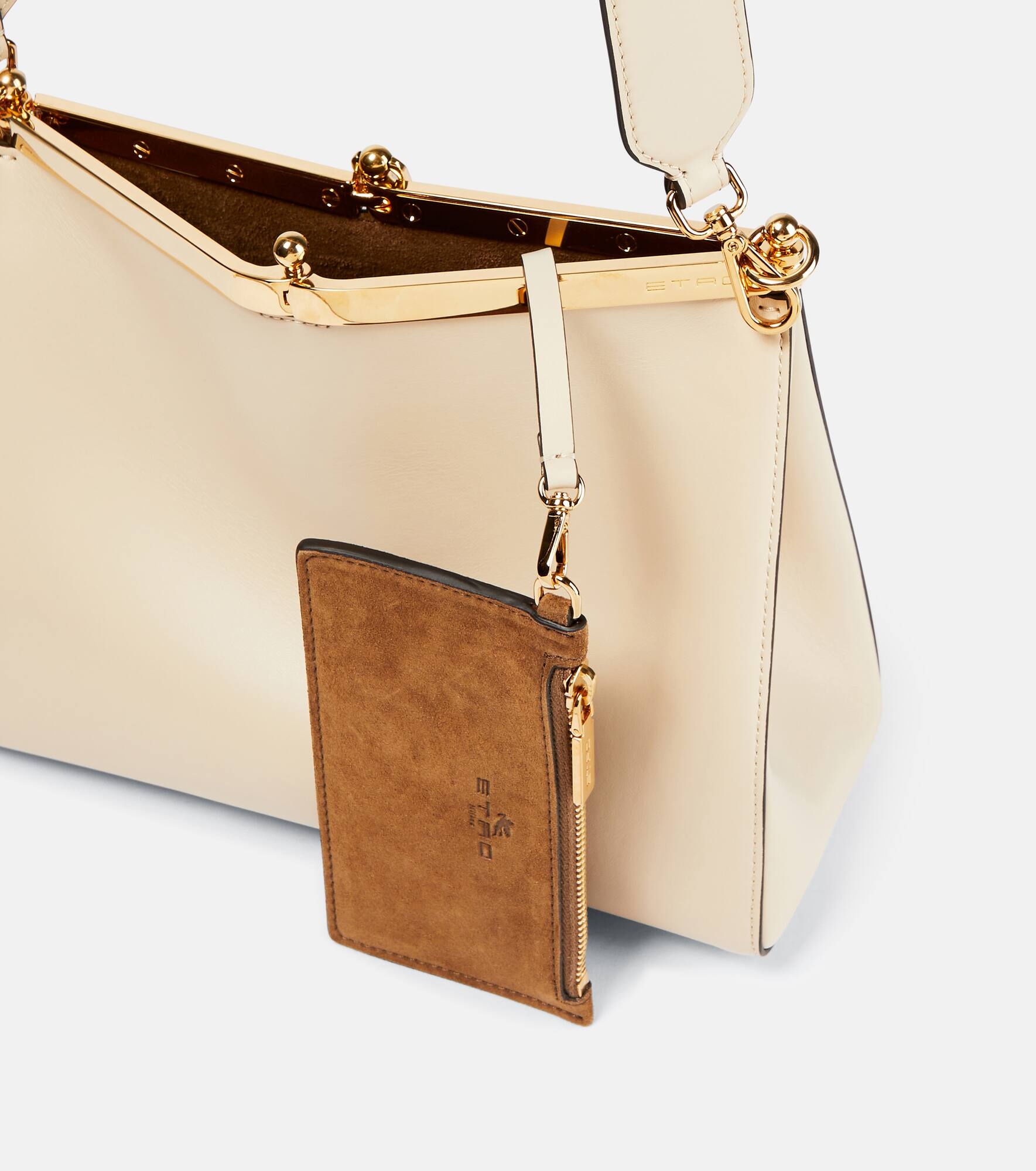 Vela Medium leather shoulder bag - 3