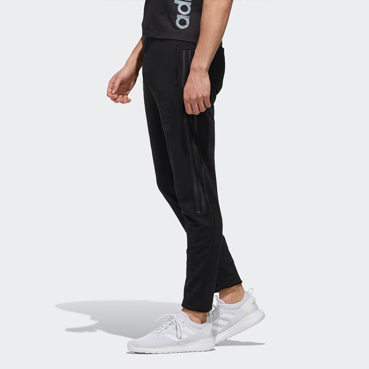 adidas neo M SW TP Lacing Slim Fit Sports Long Pants Black DZ4884 - 5