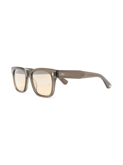 Garrett Leight tinted square-frame sunglasses outlook