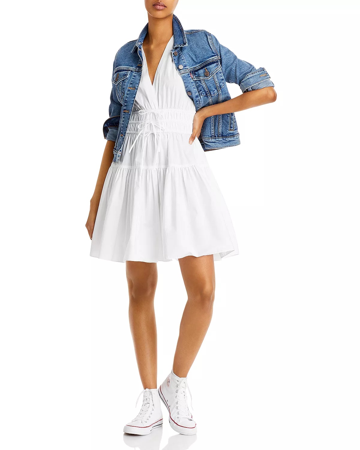 Tora Cotton Mini Dress - 2