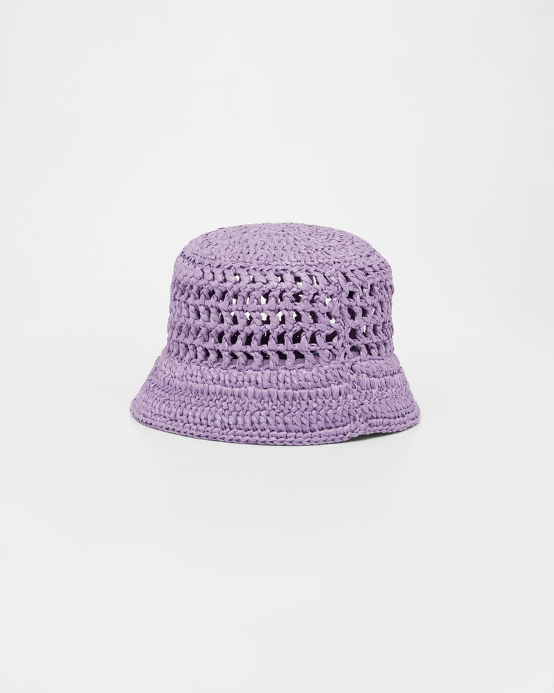Raffia bucket hat 3