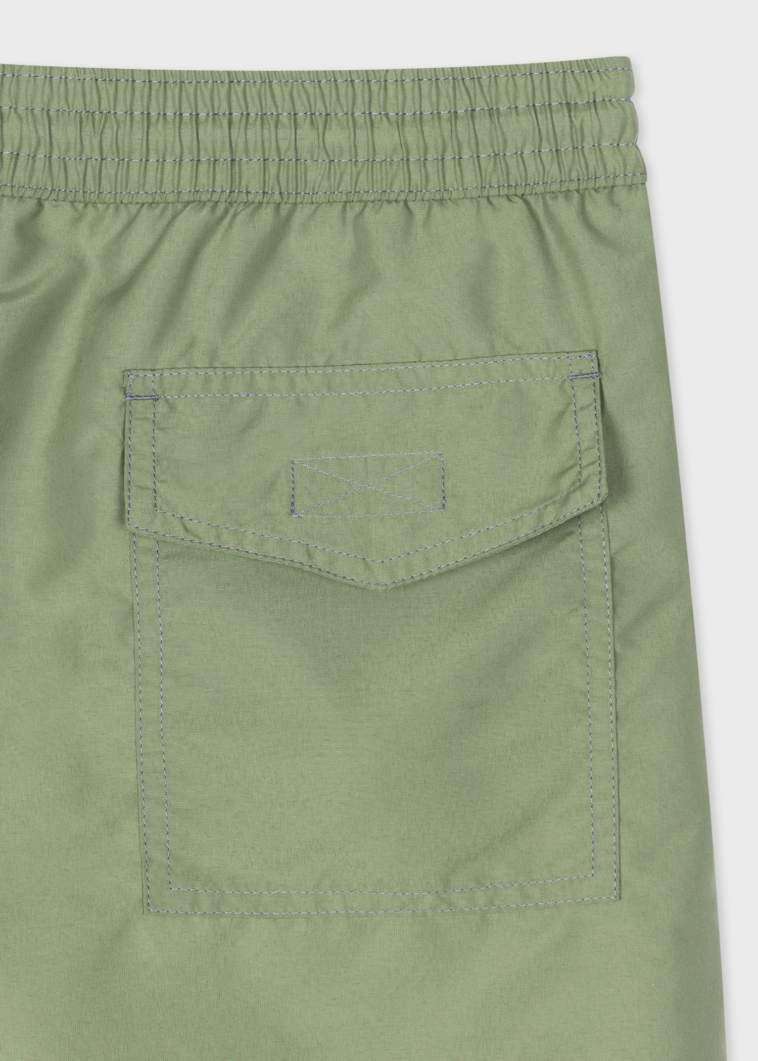 Green 'Happy' Swim Shorts - 2