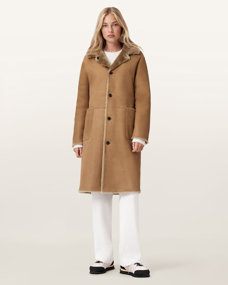 SERRA REVERSIBLE SHEARLING COAT 5