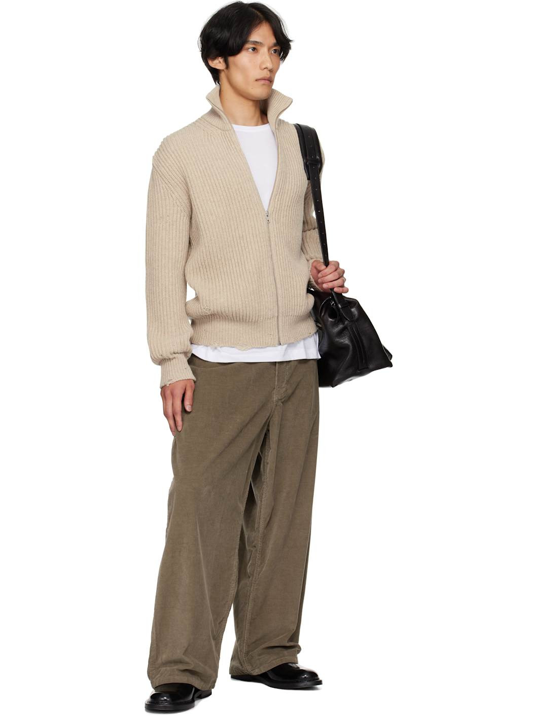 Taupe Paulo Trousers - 4