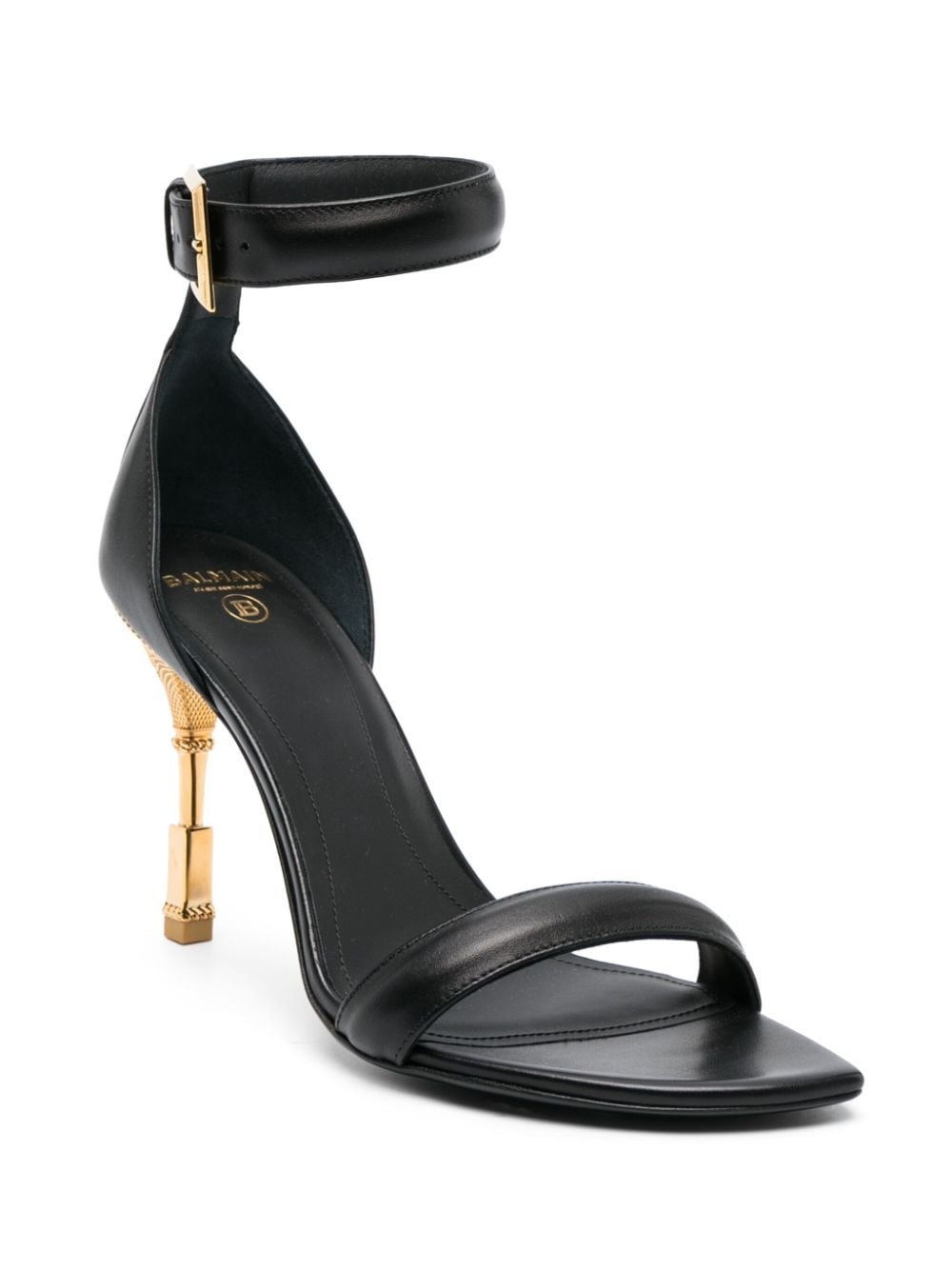 Moneta 95mm leather sandals - 2