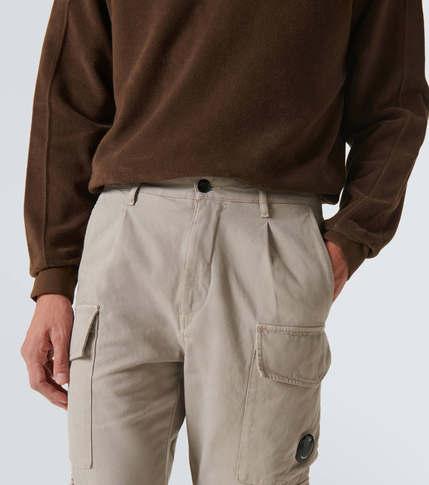 Cotton cargo pants - 5