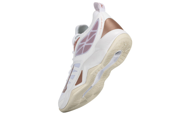 (WMNS) Mizuno Wave Dimension 'White Rose Gold' V1GC224036 - 3