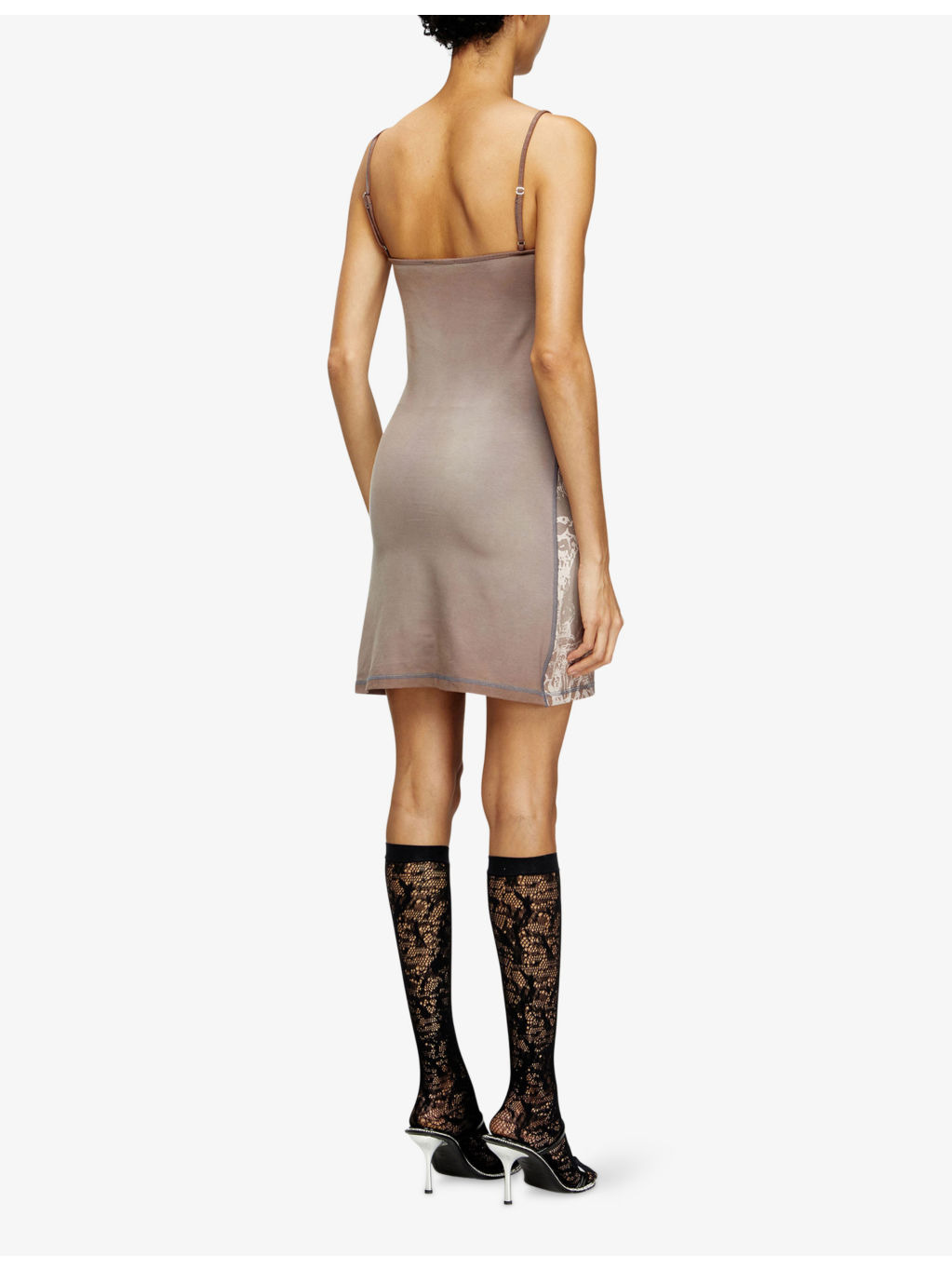 D-Longy Graphic-Print Cotton-Jersey Mini Dress - 4