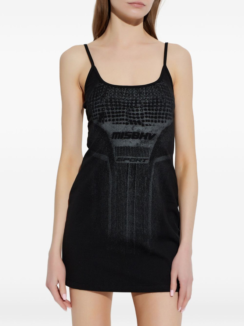 logo-detail mini dress 3