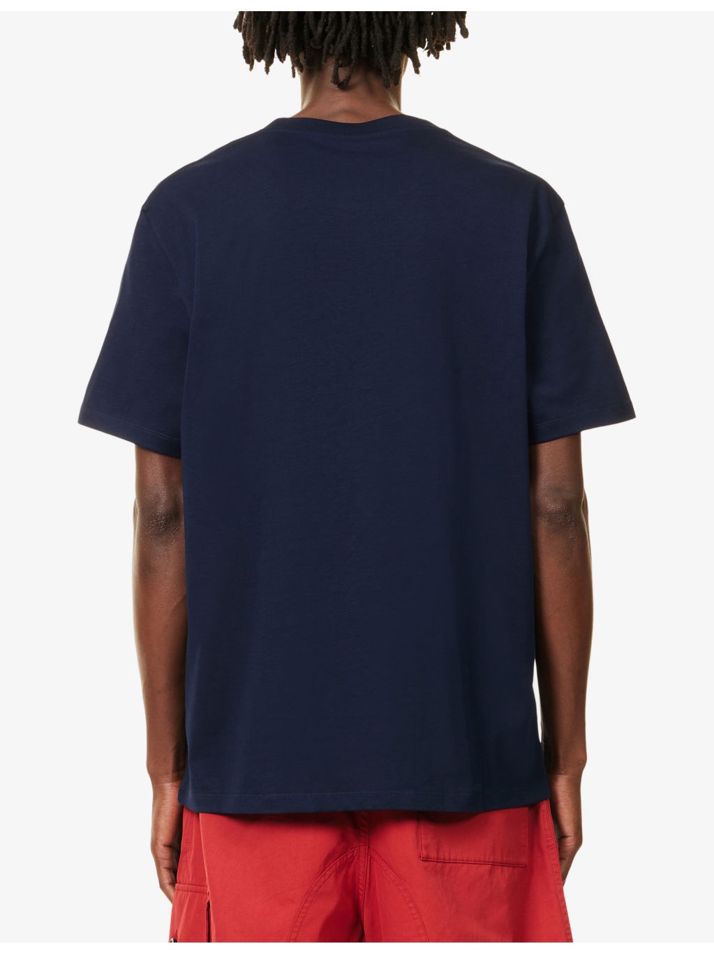 Embroidered Relaxed-Fit Cotton-Jersey T-Shirt - 4