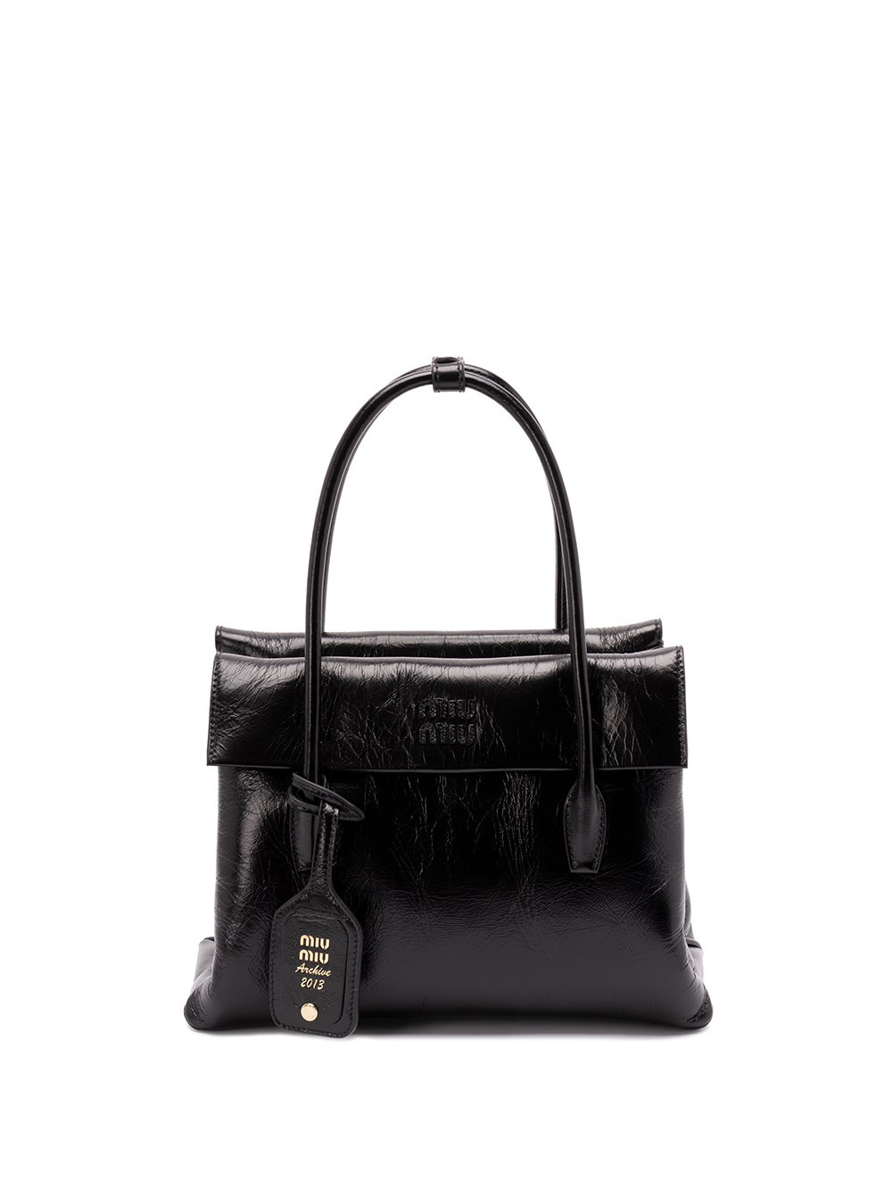 Leather Shoulder Bag - 1