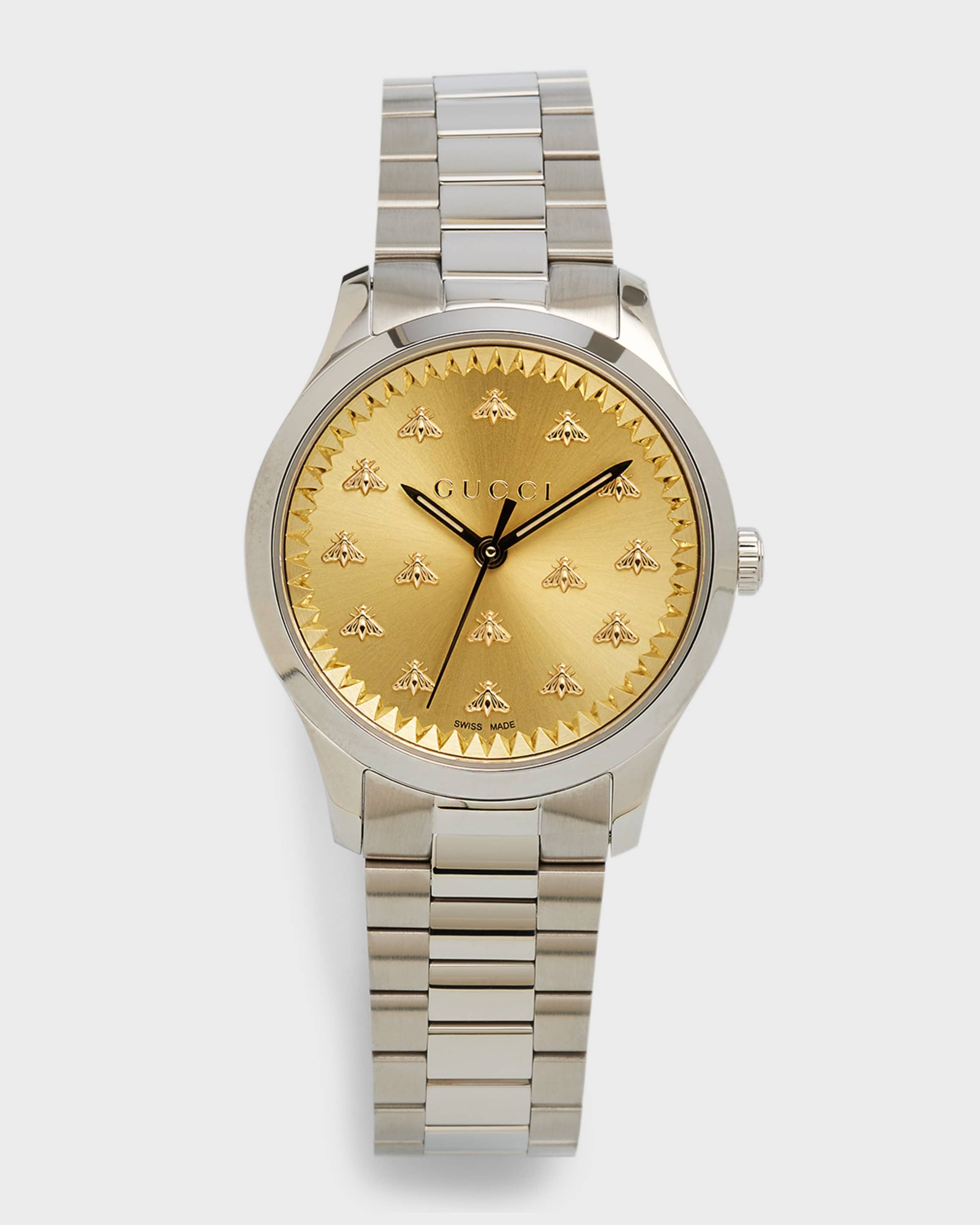 32mm G-Timeless Bracelet Watch With Bees - 1