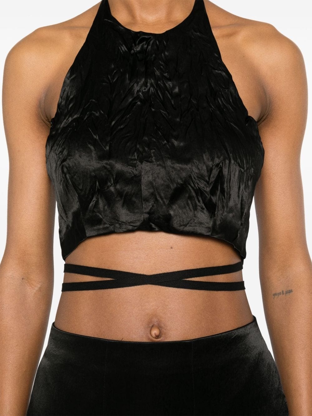 Gitano creased crop top - 5