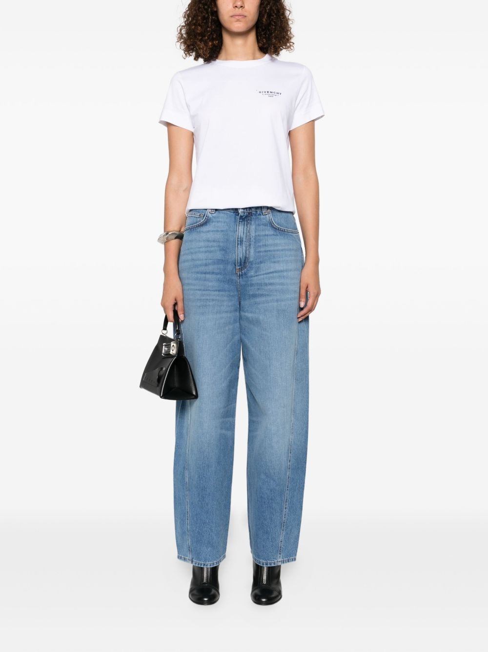 logo-patch jeans - 2