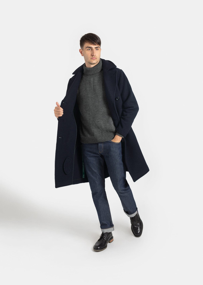 Men's Shackleton Peacoat Navy 10