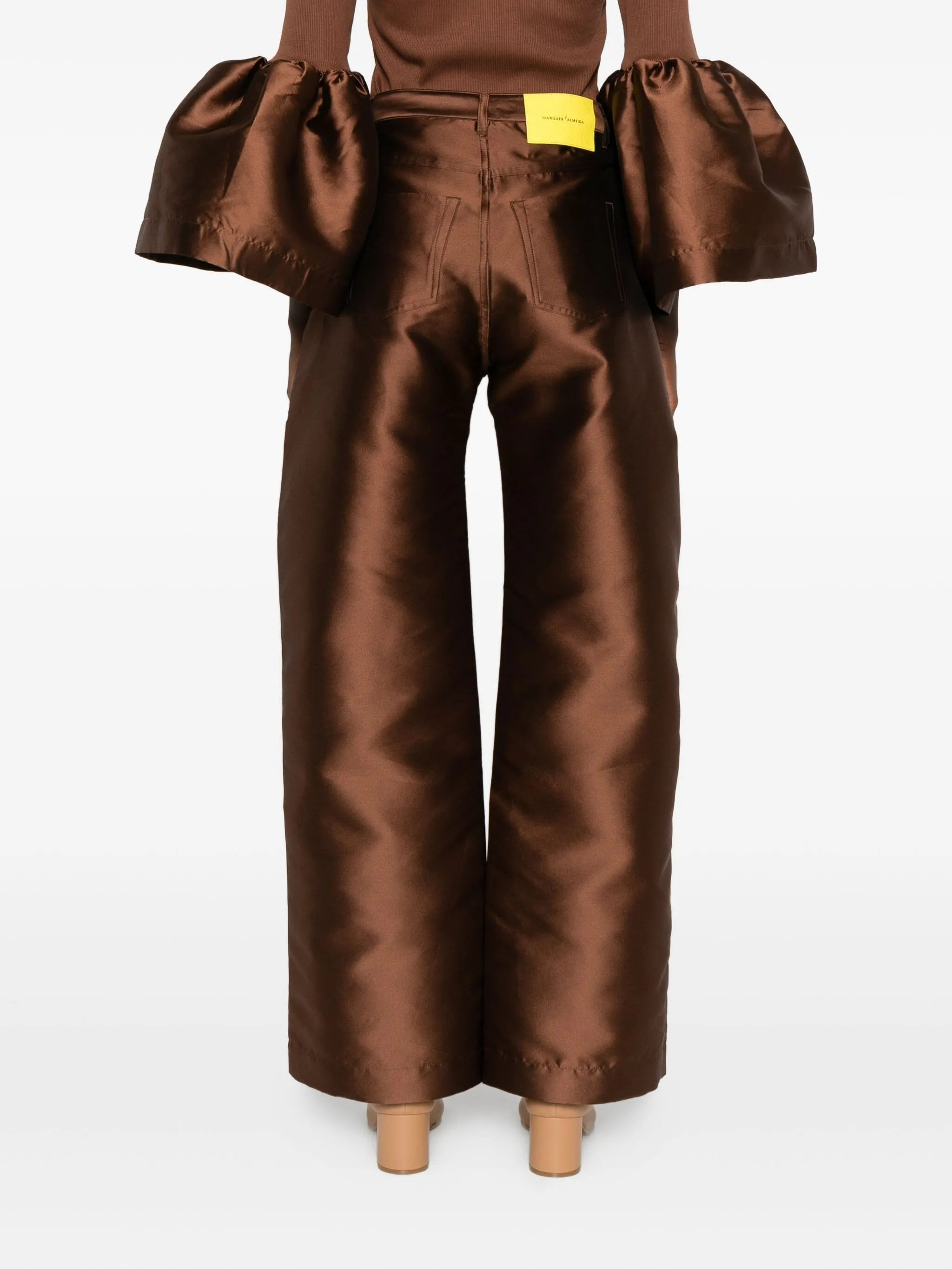 high-waist trousers - 4