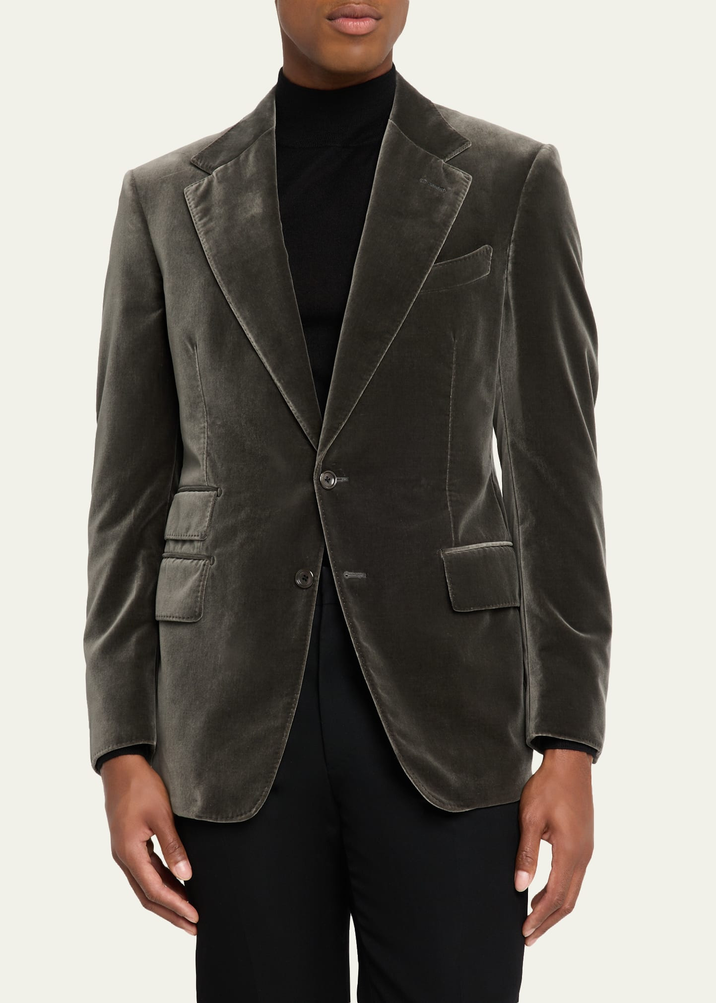 Men's Shelton Compact Velvet Jacket - 4